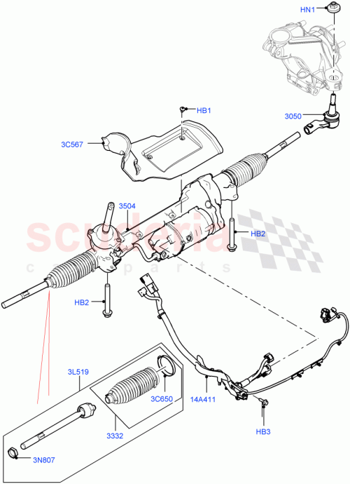 Part Diagram for Land Rover LR095442