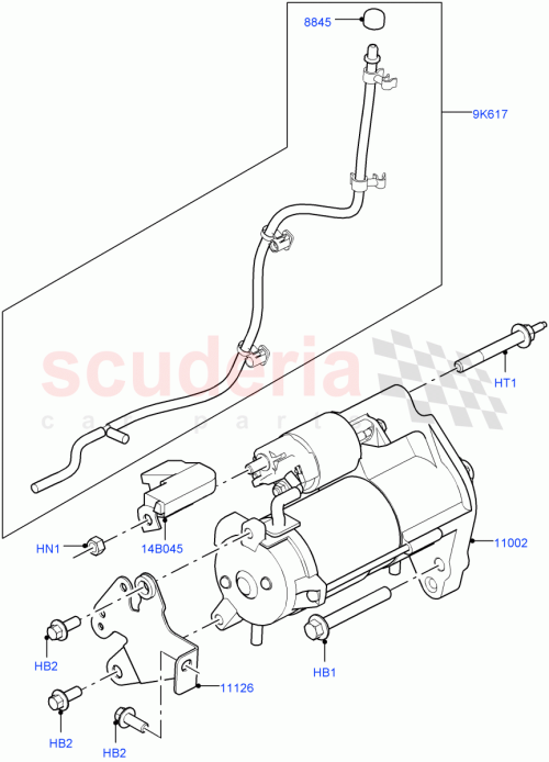 Part Diagram for Land Rover LR090963