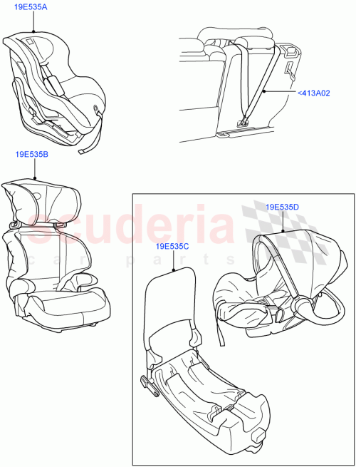 Part Diagram for Land Rover VTN500010