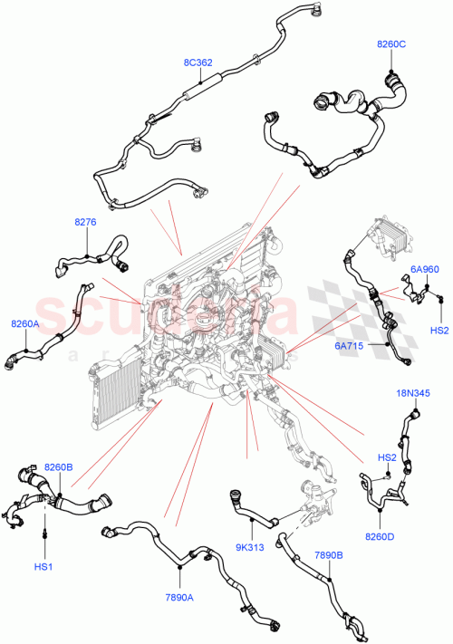 Part Diagram for Land Rover LR140971