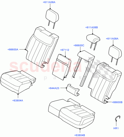 Part Diagram for Land Rover LR150410