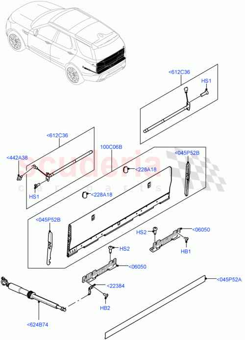 Part Diagram for Land Rover LR088993