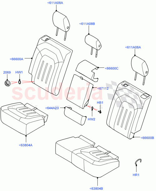 Part Diagram for Land Rover LR157652