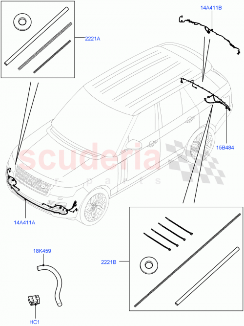 Part Diagram for Land Rover LR128161