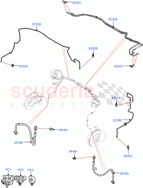 Part Diagram for Land Rover LR091342