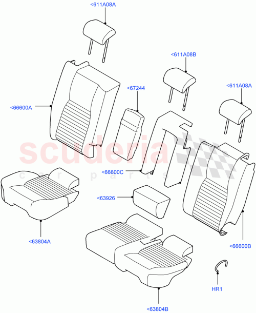 Part Diagram for Land Rover LR097475