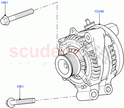 Part Diagram for Land Rover LR091107