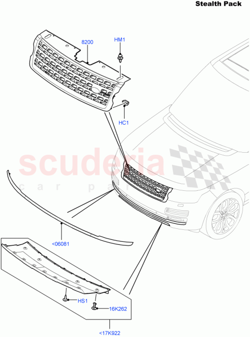Part Diagram for Land Rover LR052707