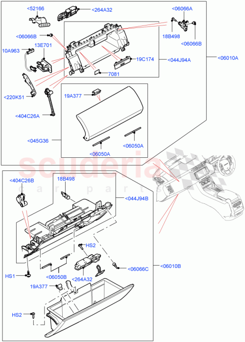 Part Diagram for Land Rover LR104162