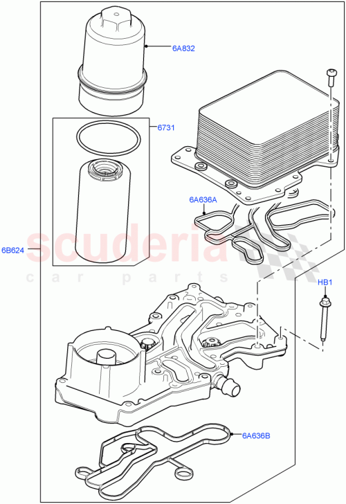 Part Diagram for Land Rover LR113003