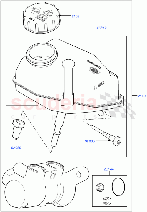Part Diagram for Land Rover LR071982