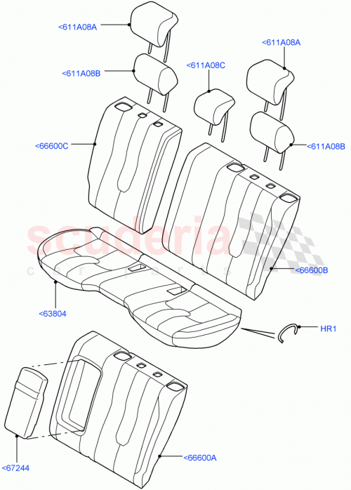Part Diagram for Land Rover LR026843