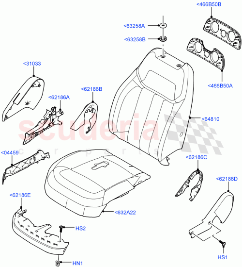 Part Diagram for Land Rover LR155079