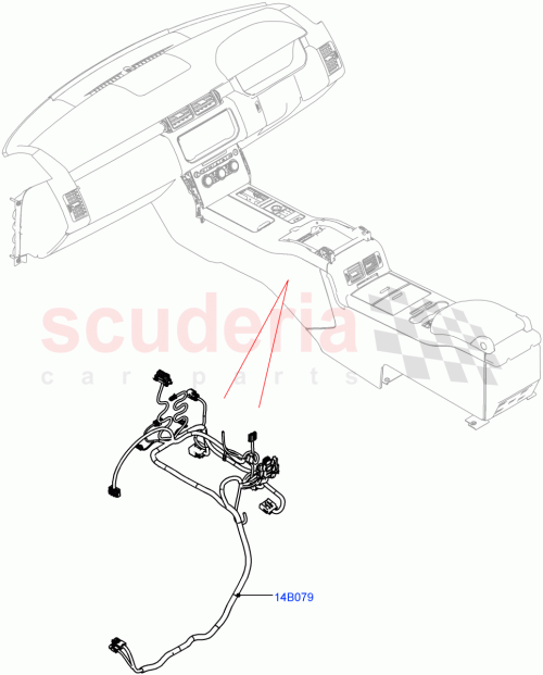 Part Diagram for Land Rover LR134517