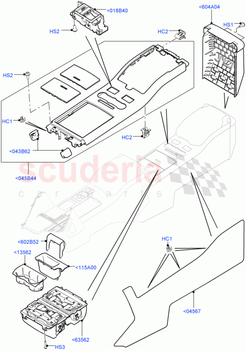 Part Diagram for Land Rover LR036317