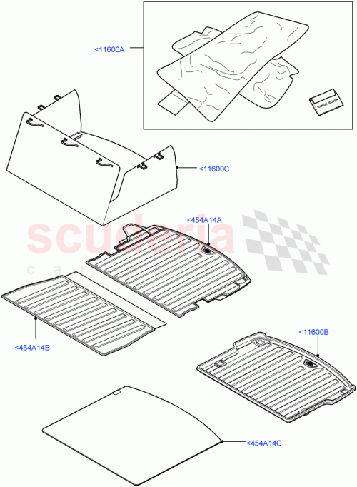 Part Diagram for Land Rover VPLCS0273