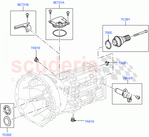 Part Diagram for Land Rover TRY500010