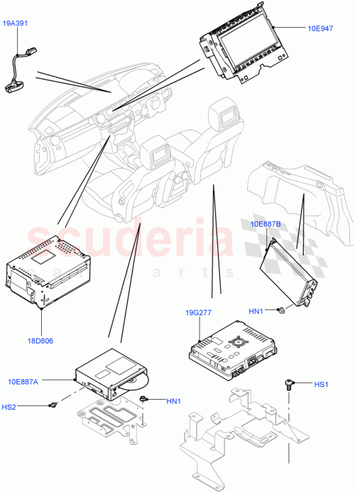 Part Diagram for Land Rover LR070073