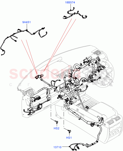 Part Diagram for Land Rover LR148750