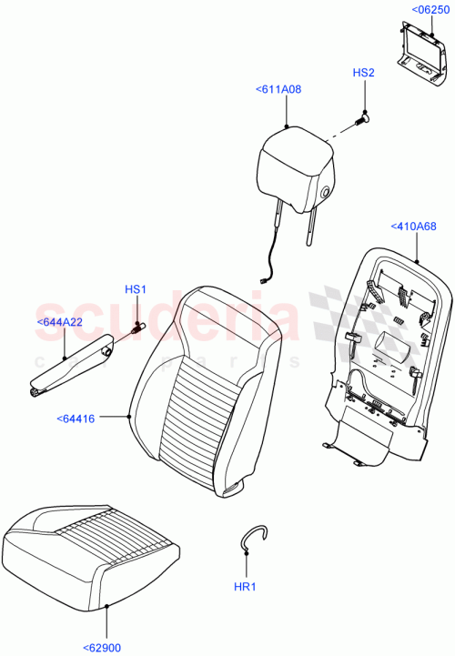 Part Diagram for Land Rover LR142812