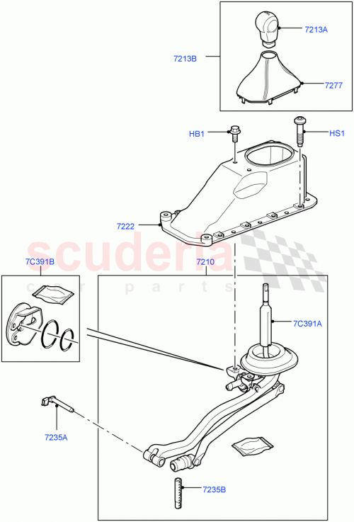 Part Diagram for Land Rover UKD500053