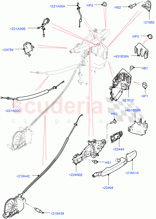Part Diagram for Land Rover LR112986
