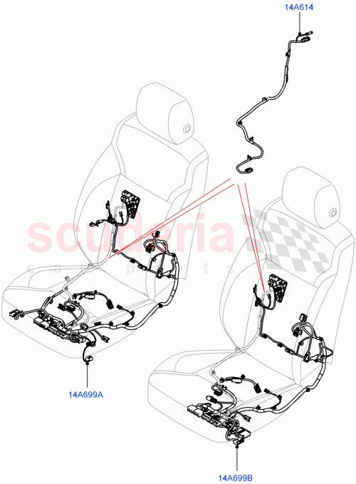 Part Diagram for Land Rover LR102829