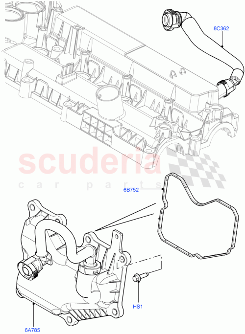 Part Diagram for Land Rover LR034095