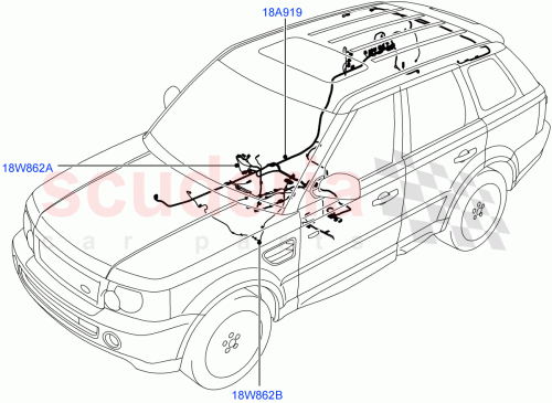 Part Diagram for Land Rover LR009949