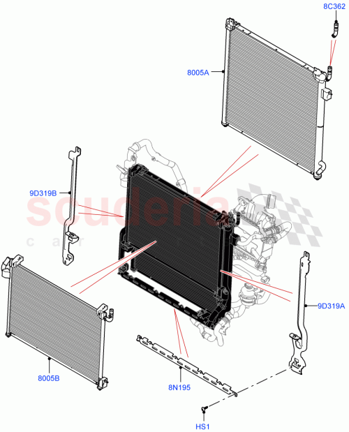 Part Diagram for Land Rover LR171302