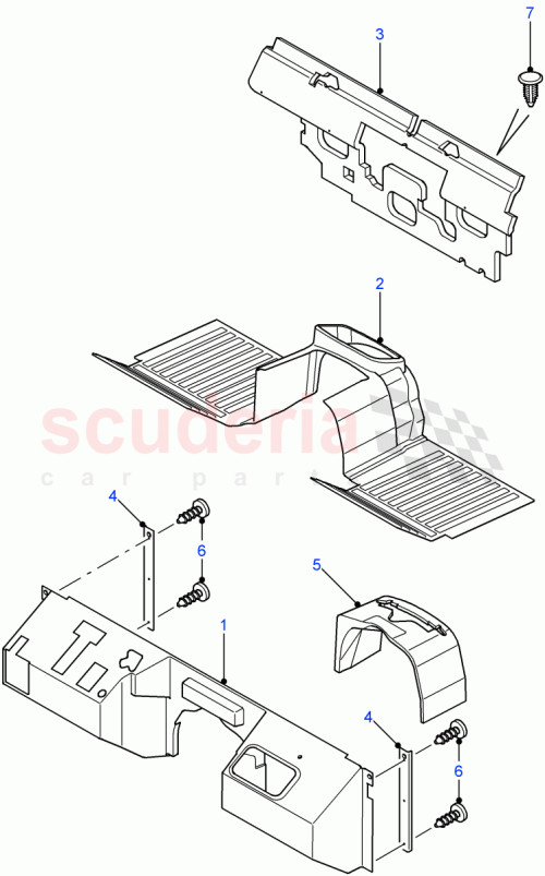 Part Diagram for Land Rover ETD500640