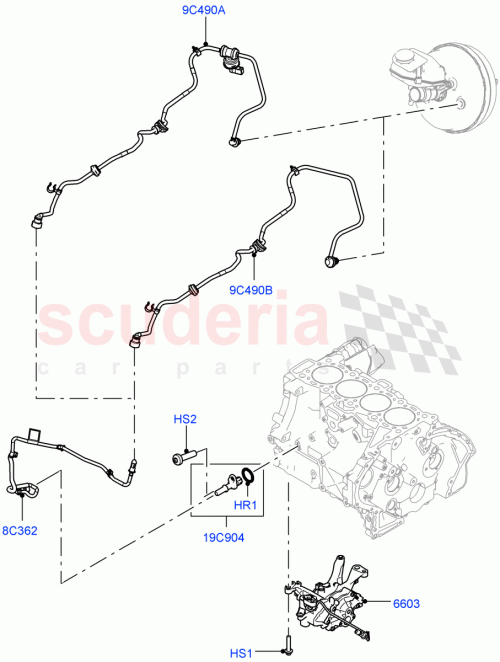 Part Diagram for Land Rover LR118817