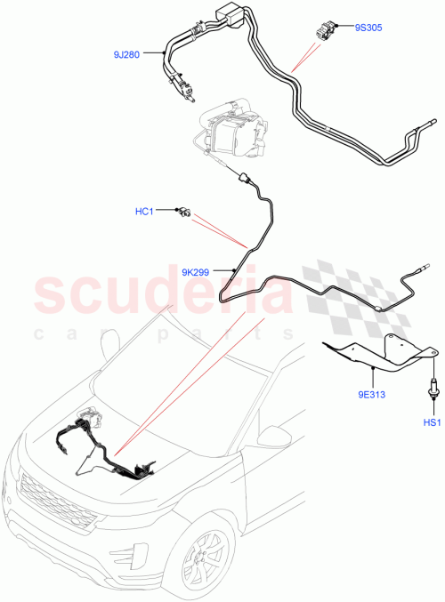 Part Diagram for Land Rover LR117825