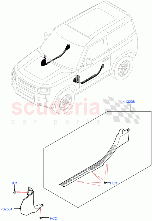 Part Diagram for Land Rover LR164791