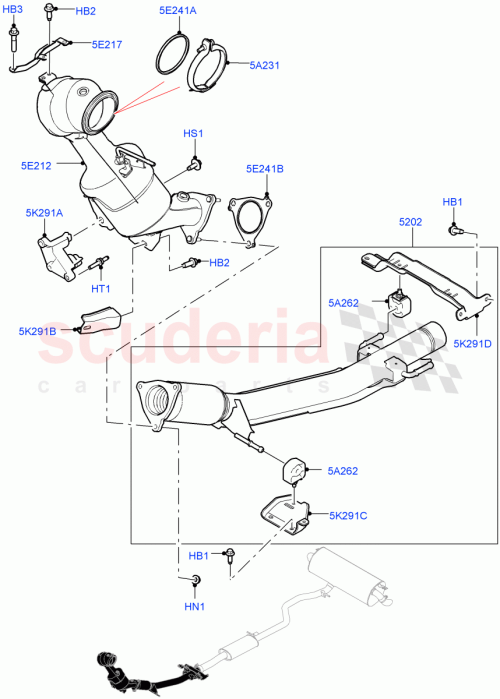 Part Diagram for Land Rover LR114100