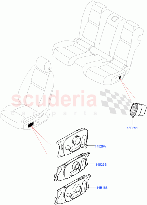 Part Diagram for Land Rover LR112919