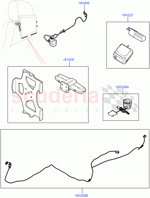 Part Diagram for Land Rover VPLYV0125