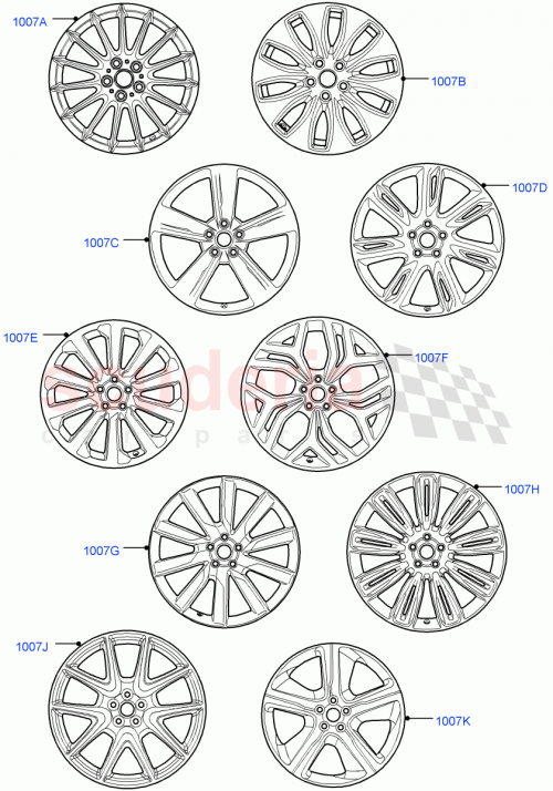 Part Diagram for Land Rover LR093330