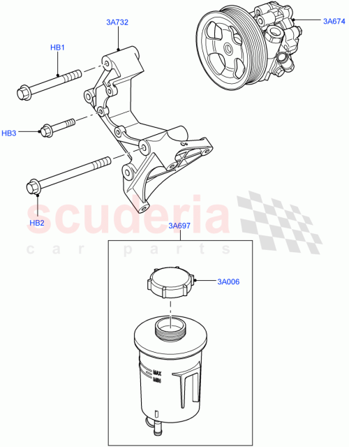 Part Diagram for Land Rover FC110246