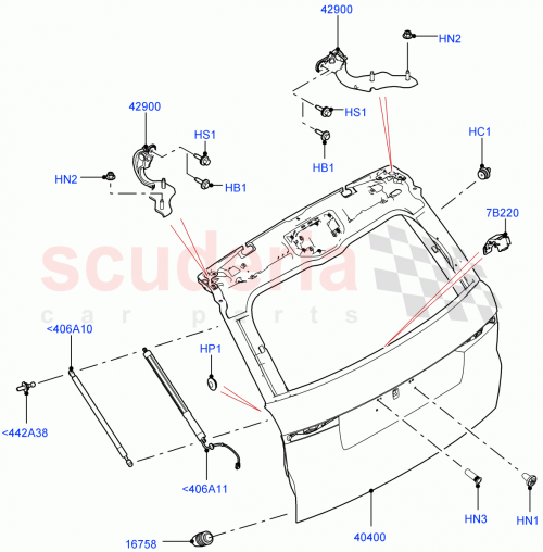 Part Diagram for Land Rover LR088984