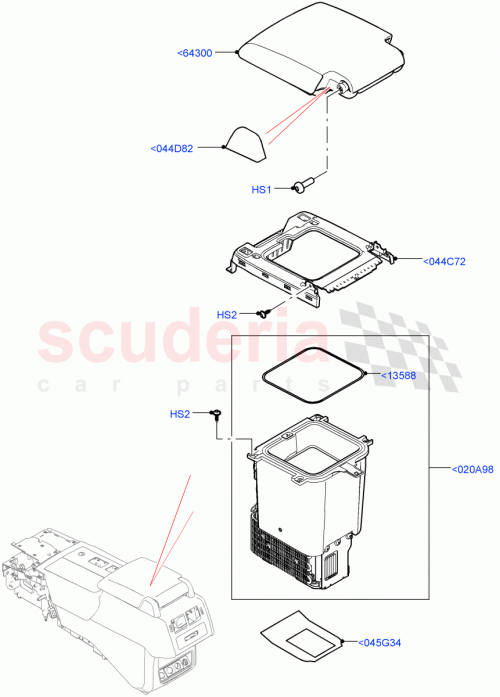 Part Diagram for Land Rover LR183080
