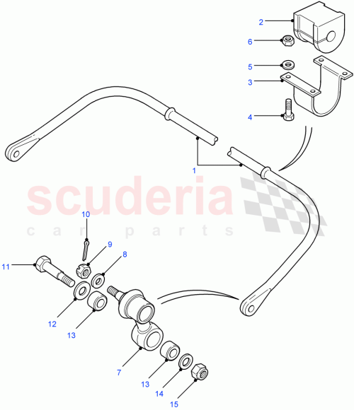 Part Diagram for Land Rover ANR4344