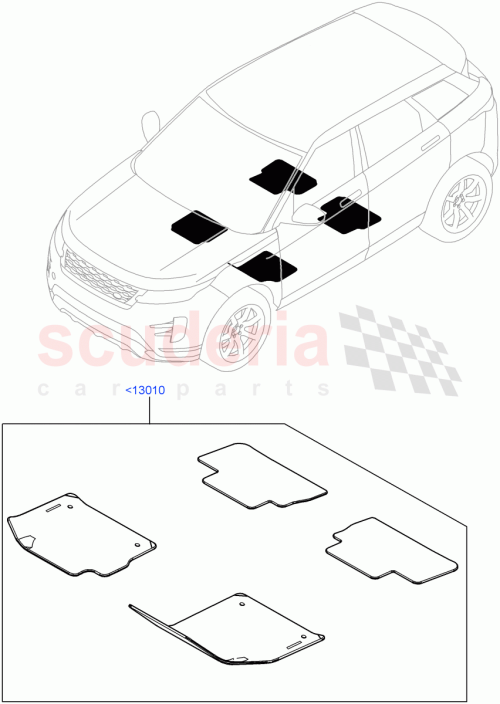 Part Diagram for Land Rover VPLZS0580