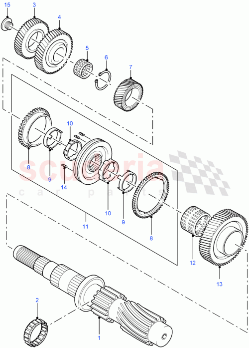 Part Diagram for Land Rover LR007014