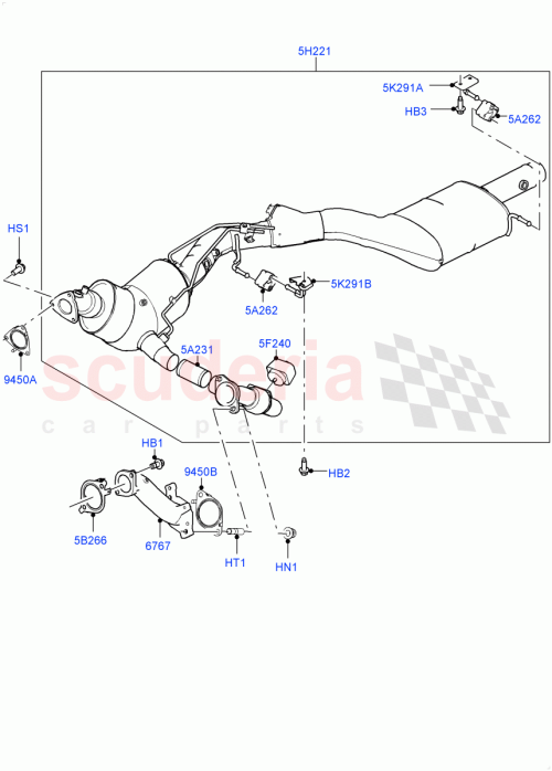 Part Diagram for Land Rover LR071093