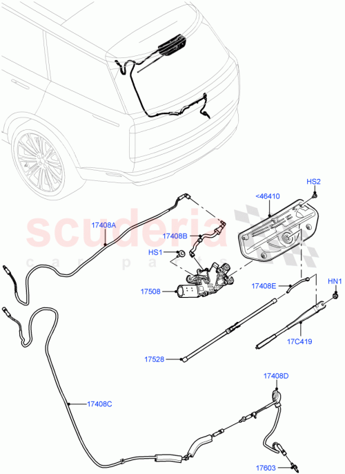 Part Diagram for Land Rover LR153496