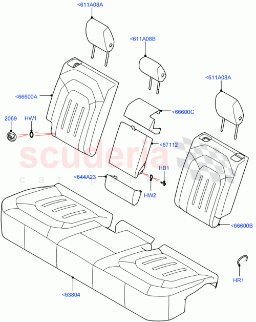 Part Diagram for Land Rover LR157251