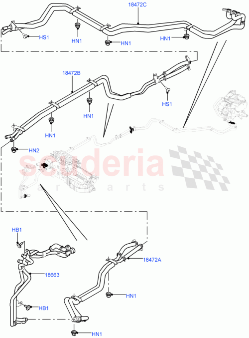 Part Diagram for Land Rover LR118345