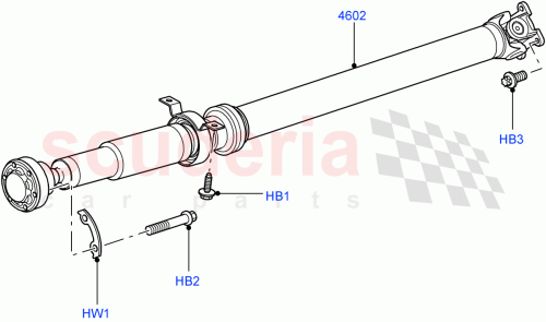 Part Diagram for Land Rover TVB500370