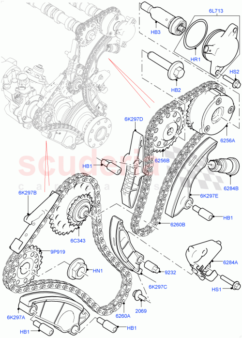 Part Diagram for Land Rover LR177463
